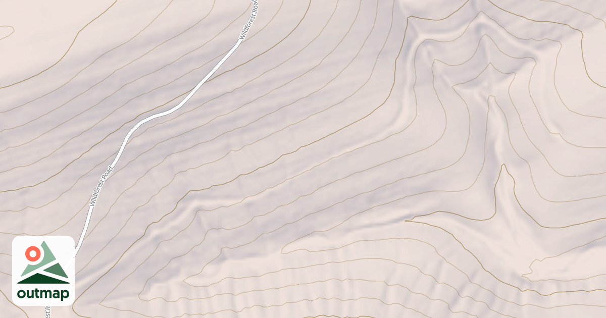 Map of JONES CREEK SPUR