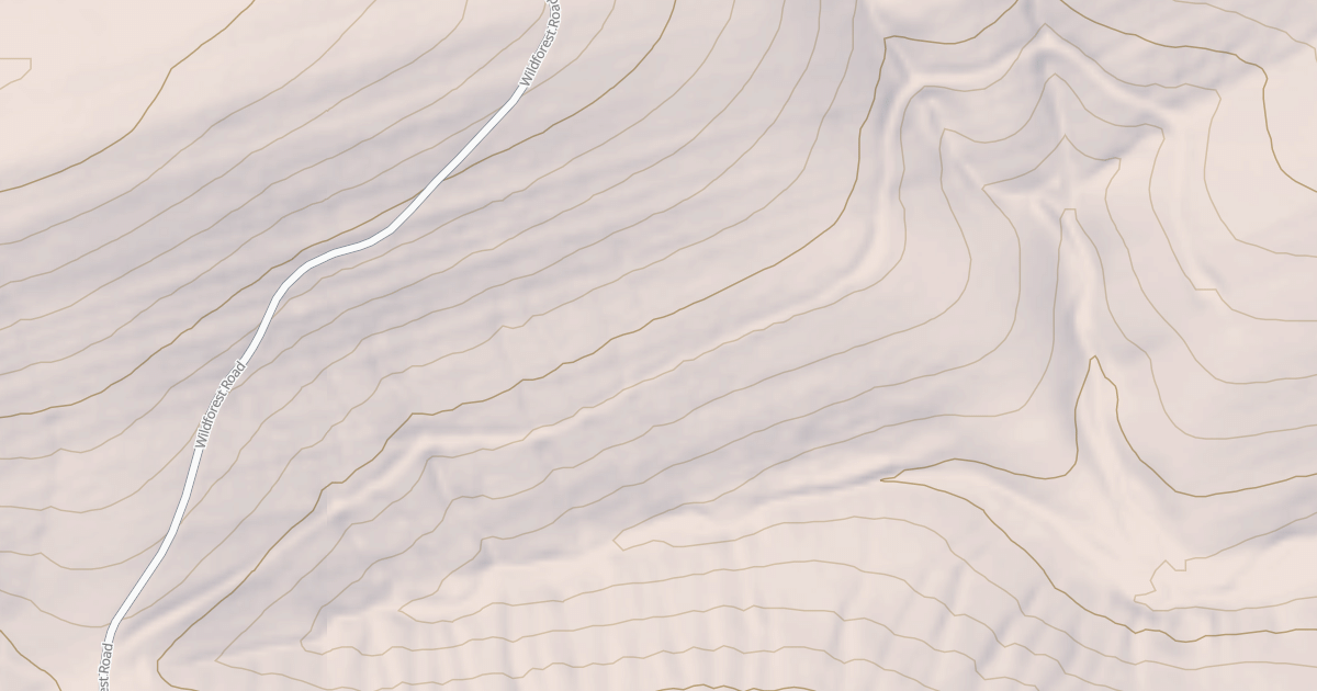 Map preview of JONES CREEK SPUR