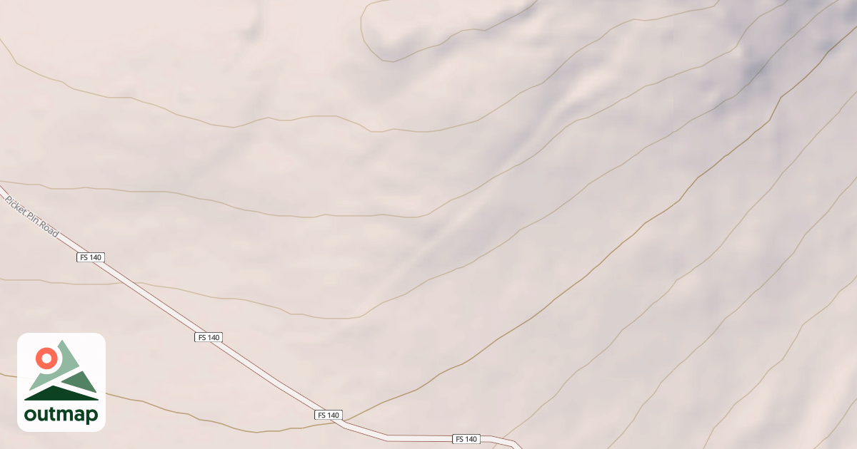 Map of PICKET PIN G