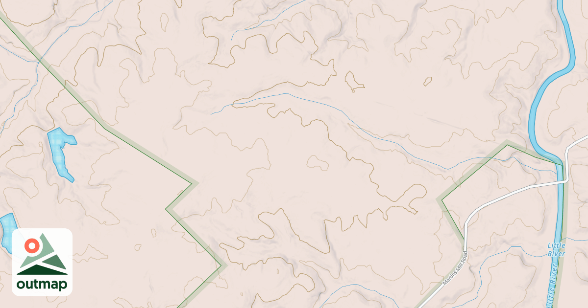Map of PEARSON BRANCH