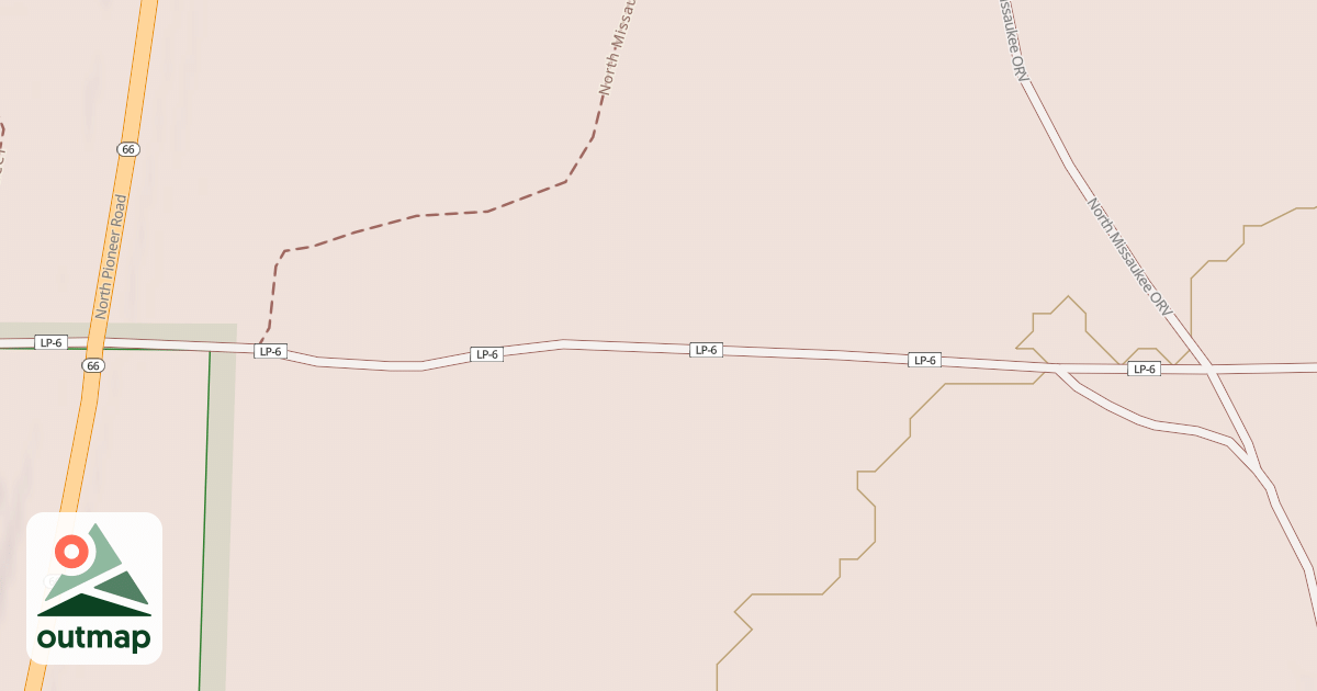 Map of North Missaukee Route