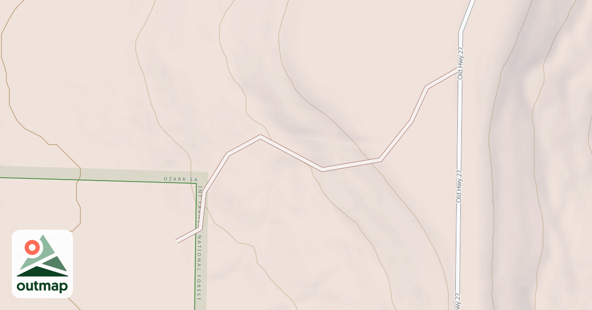 Map of USFS National Forest System Roads {1C52D8A4-B4E2-4031-9505-A2087058E157}