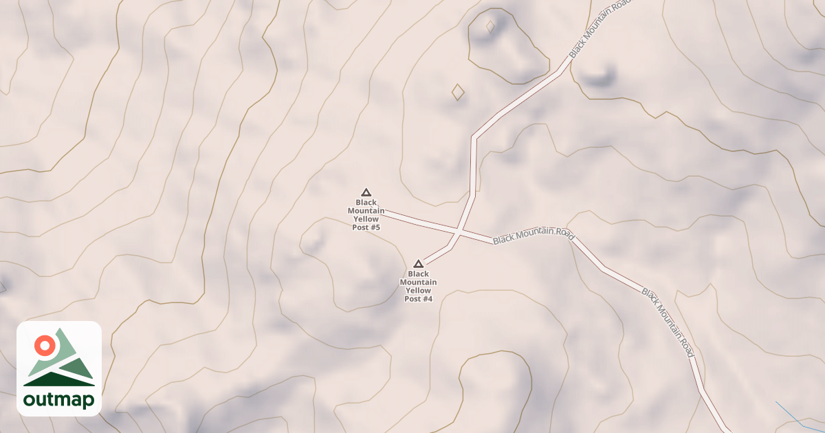 Map of BLACK MTN YP05