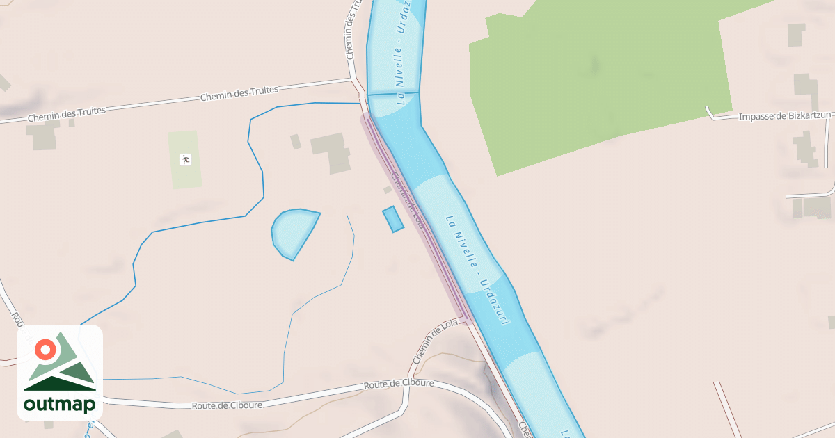 Map of Chemin de Loia