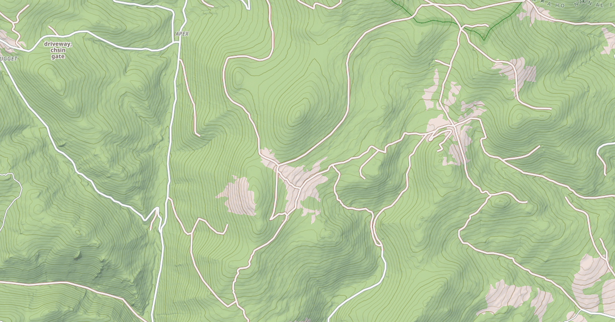 Map preview of MICHIGAN HILL