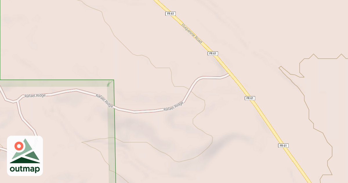 Map of RAFAEL RIDGE
