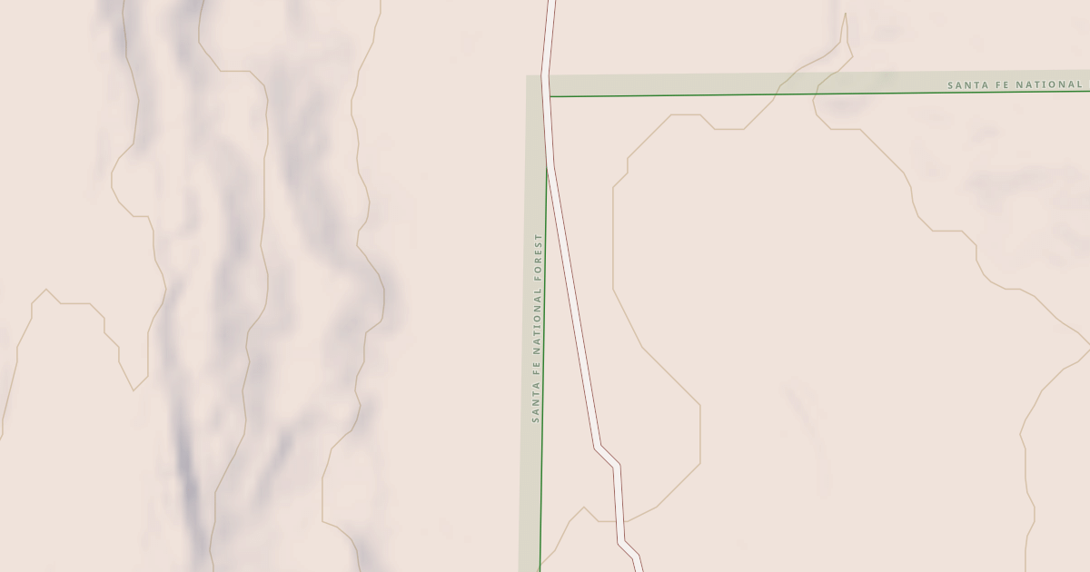 Map preview of USFS National Forest System Roads {A50B325F-9B52-45FA-AFFD-0EAD2DA3B464}