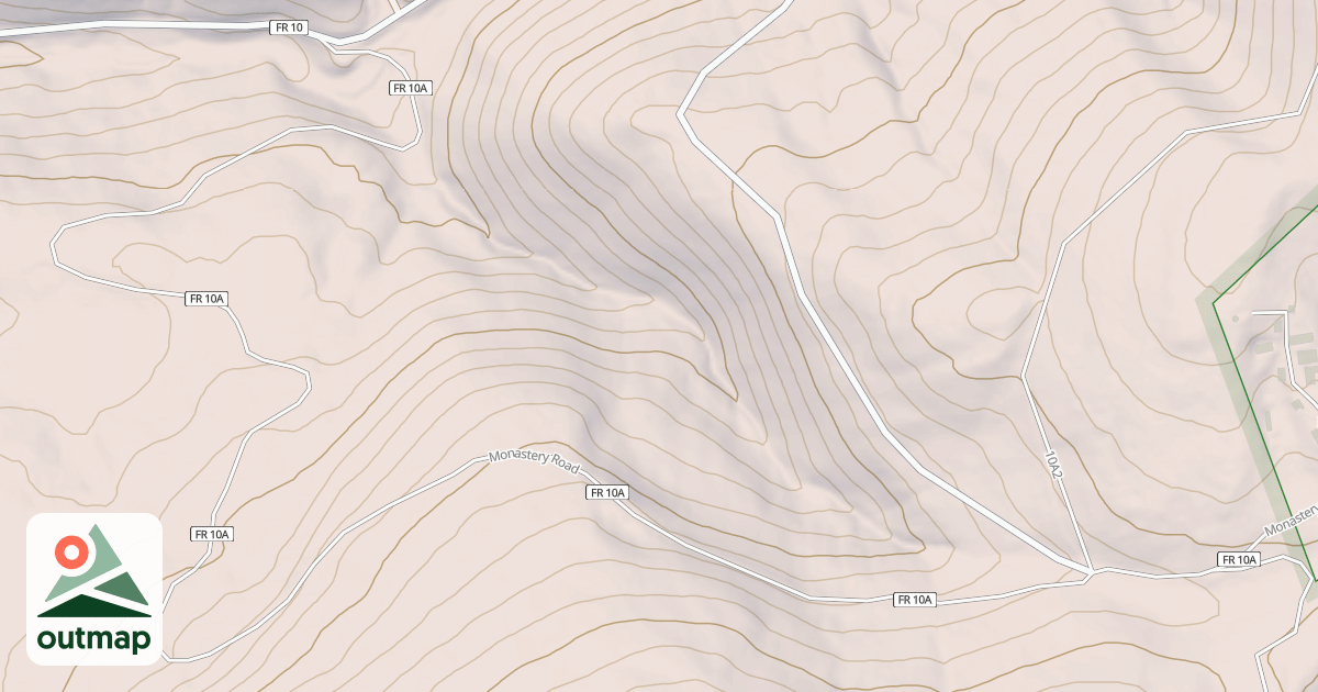 Map of MONASTERY ROAD