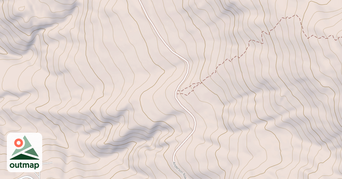 Map of ANDERSON