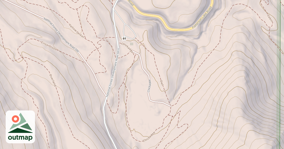 Map of CHICKADEE