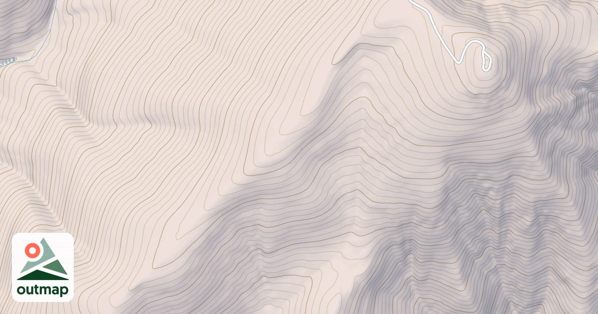 Map of CASTLE BUTTE