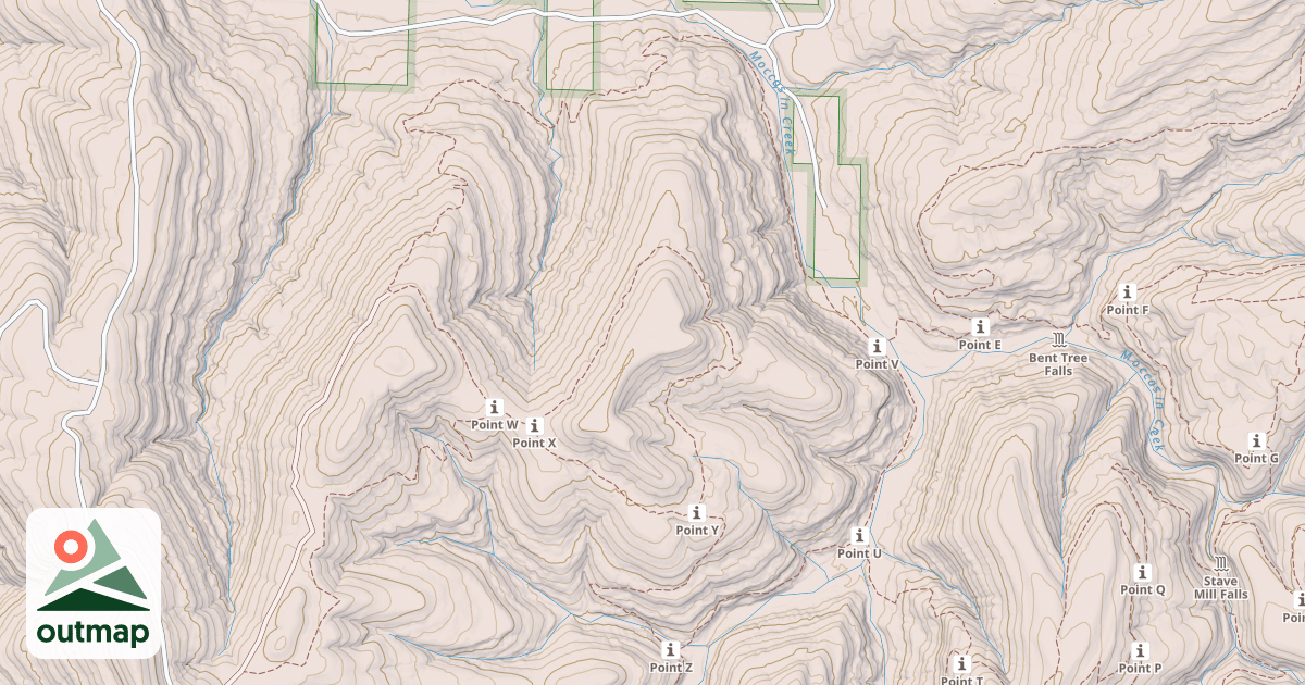 Map of MG HIGH MTN LOOP