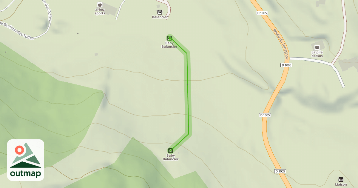 Map of Baby Balancier