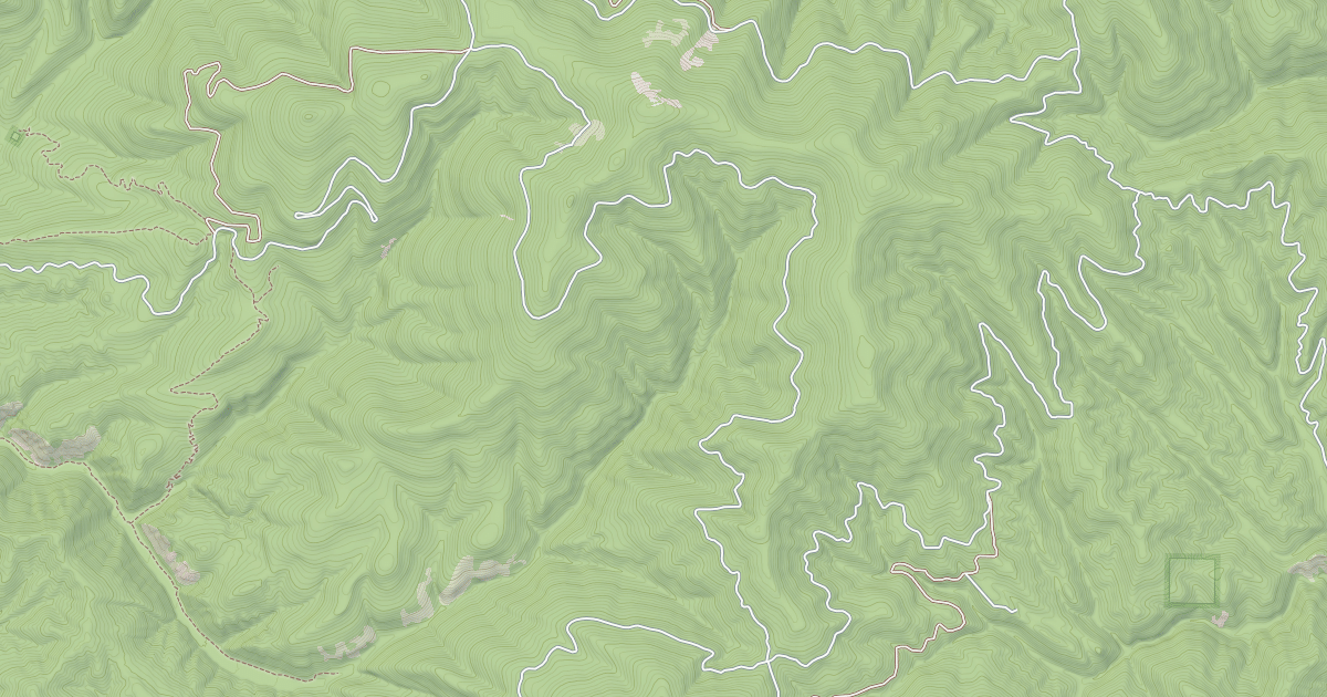 Map preview of USFS Motor Vehicle Use Map Trails 7792
