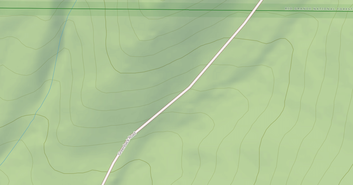 Map preview of BLM National GTLF Public Motorized Roads 36ffce88-ac4d-4460-a27c-c1cdd2a7ea3d