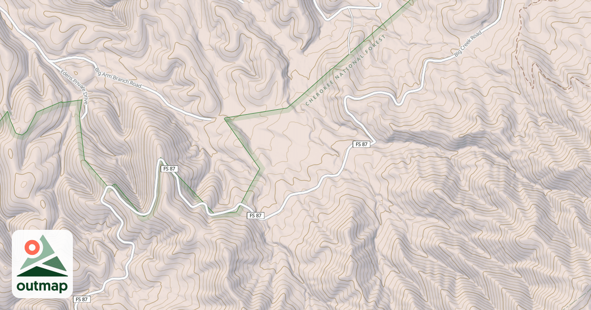 Map of FLATWOODS