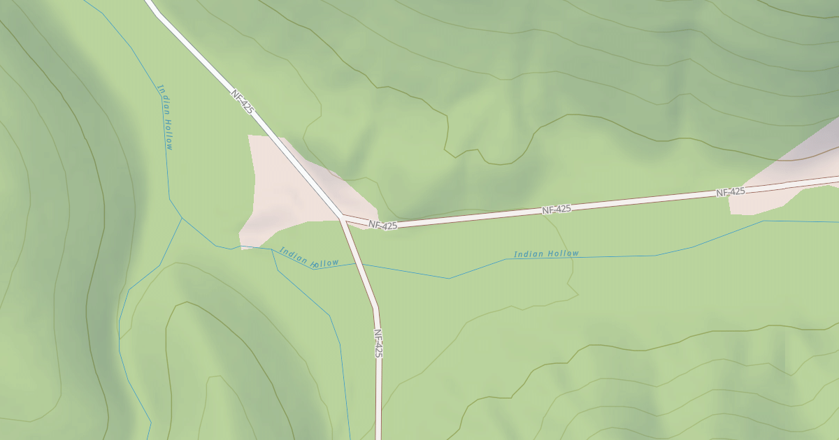 Map preview of BIG SADDLE-BEE SPRING