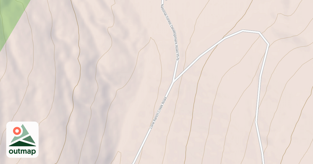 Map of NF LONE RANCH