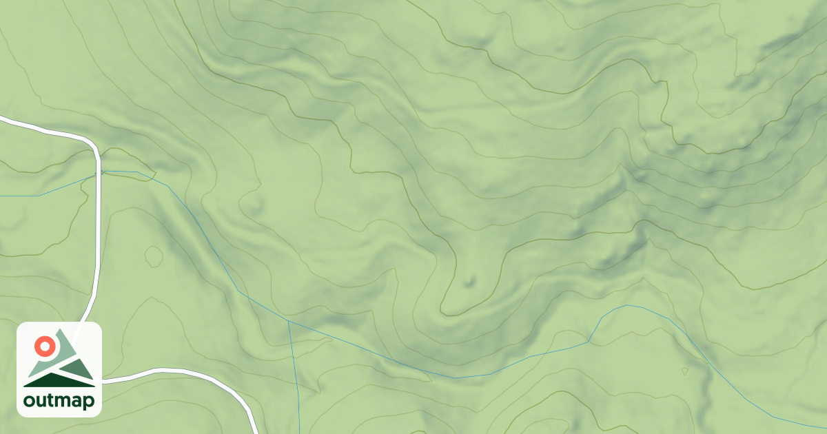 Map of ALDER SPLIT LOWER