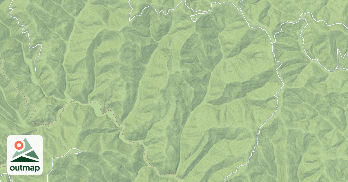 Map of Devil Peak