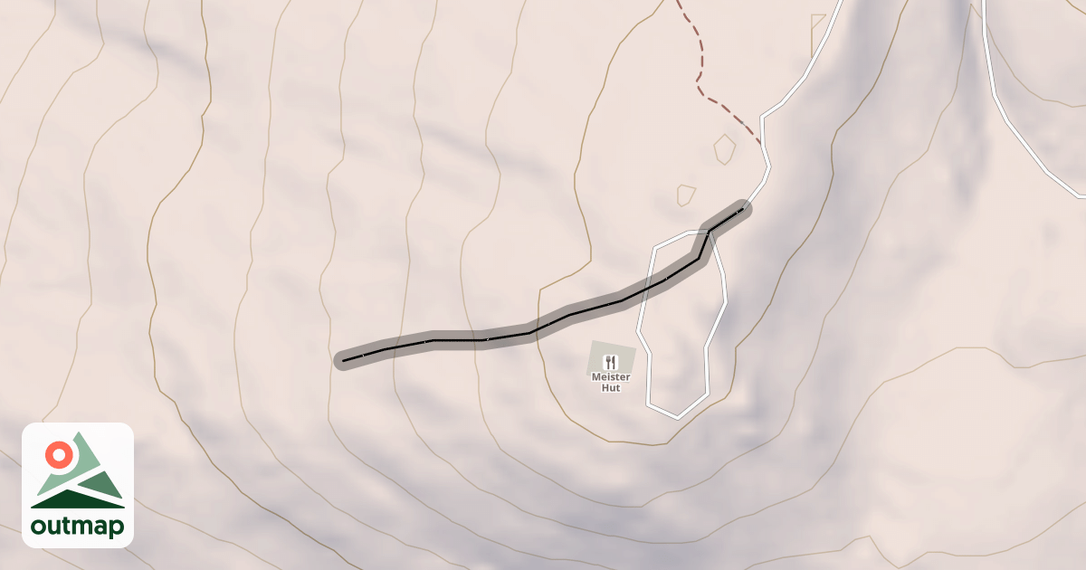 Map of Red Pine Glades