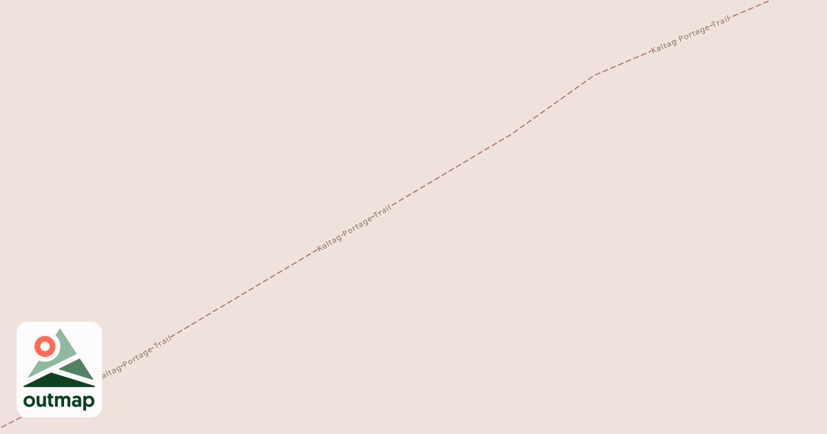 Map of Iditarod National Historic Trail