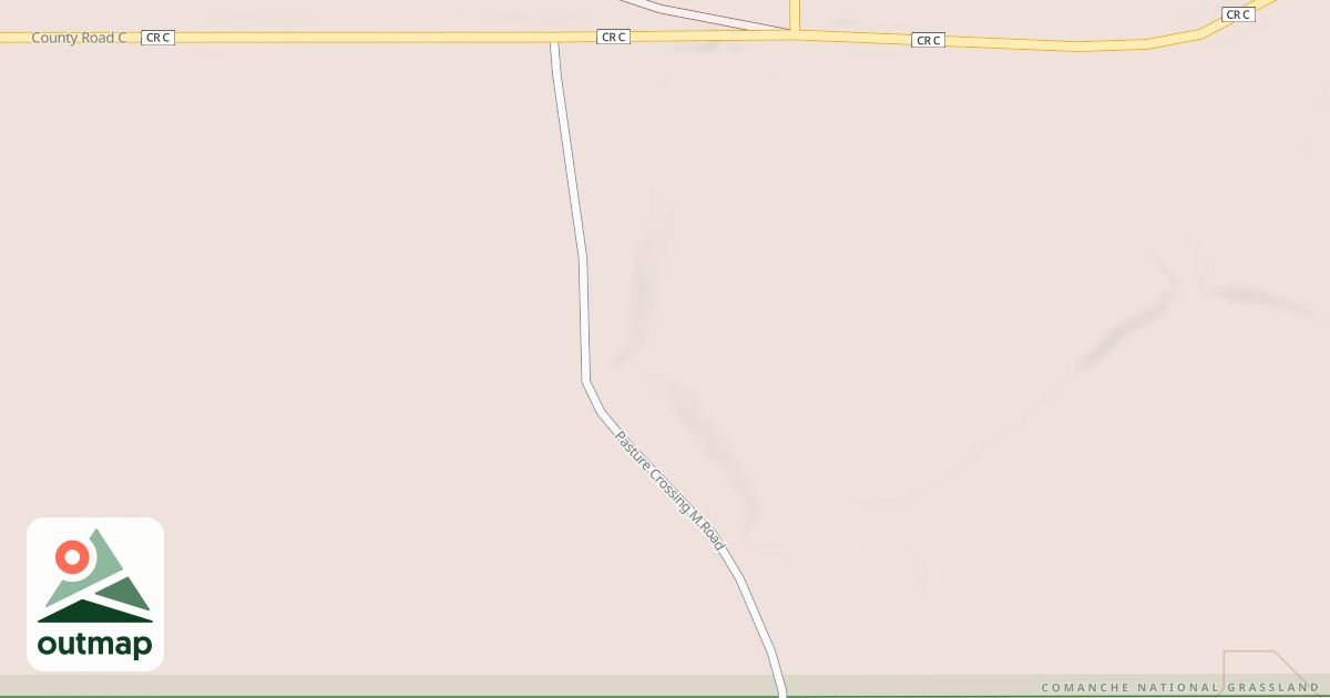 Map of PASTURE CROSSING M
