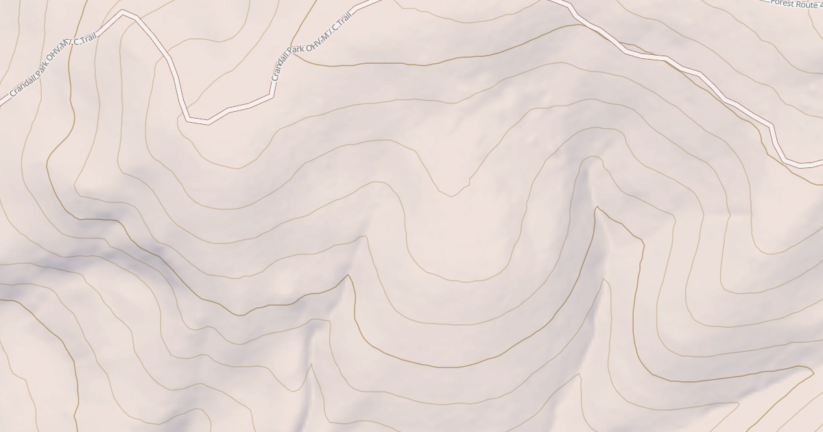 Map preview of CRANDALL PK OHV-M/C
