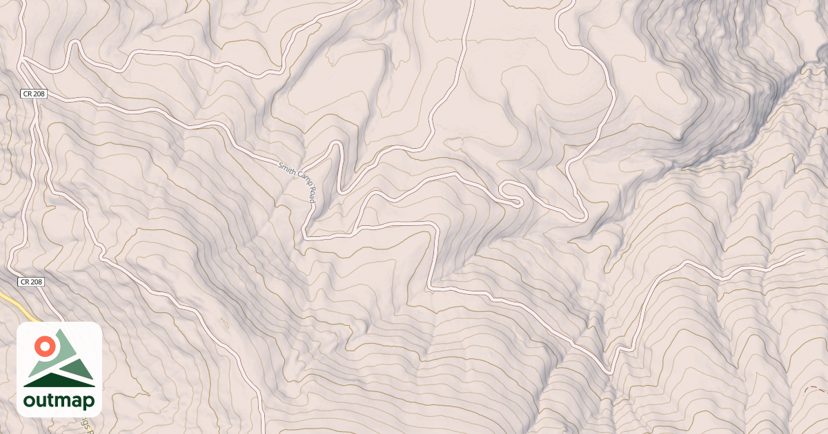 Map of SMITH CAMP