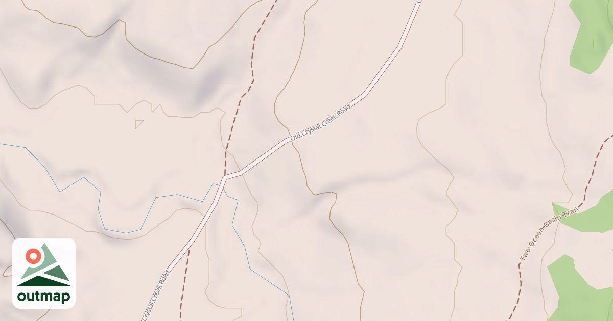 Map of Beauty Park Snowmobile