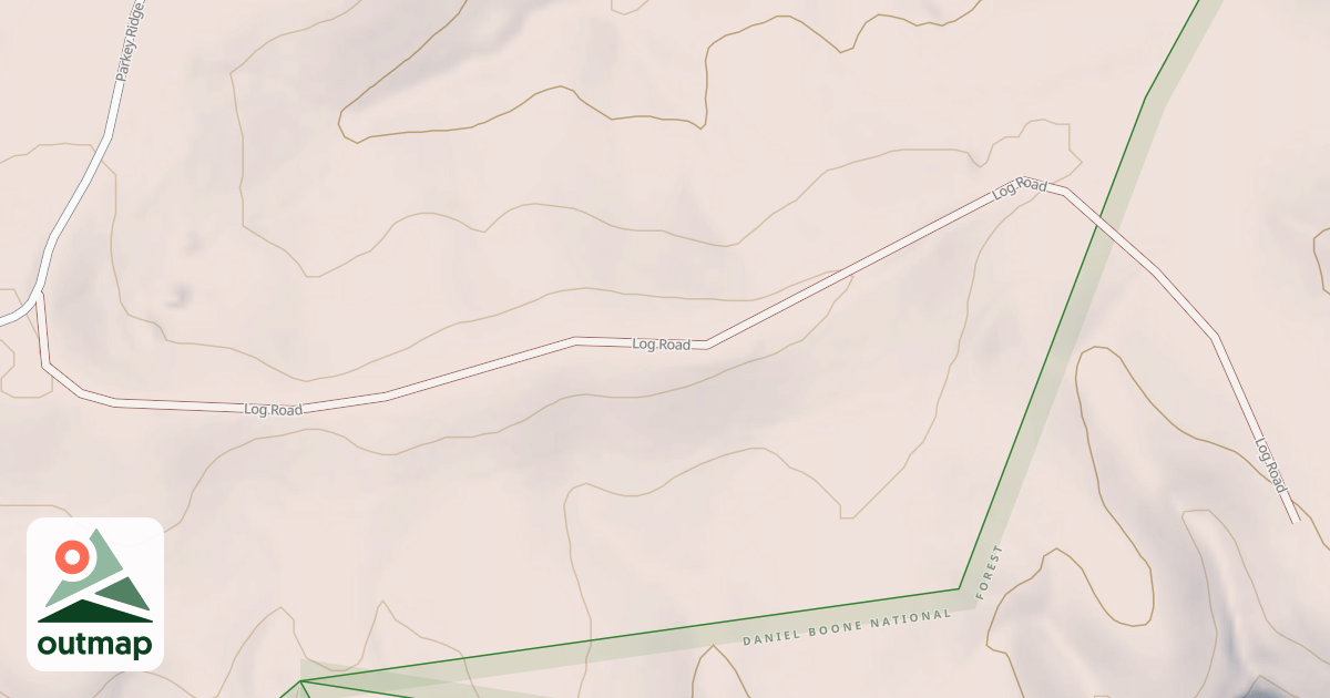 Map of LOG ROAD