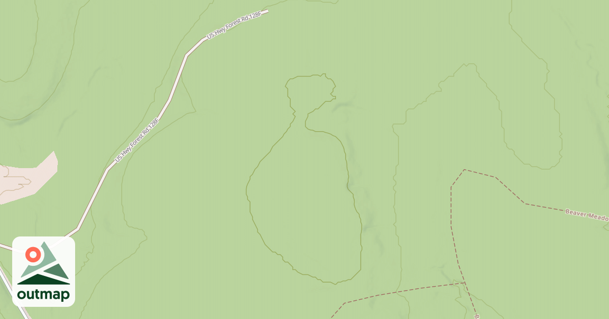 Map of DEADMAN CORNER - FA