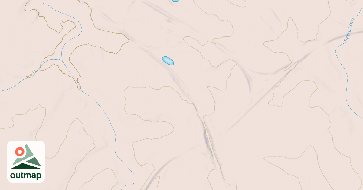 Map of Claiborne Boy Scout Trail