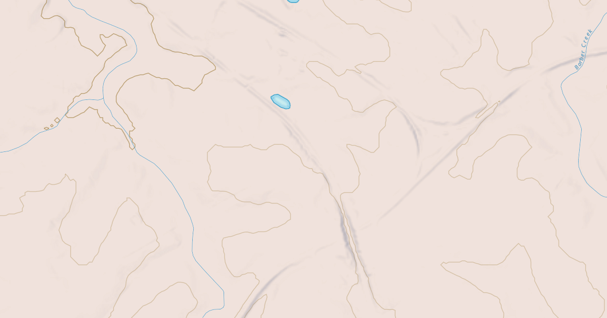 Map preview of Claiborne Boy Scout Trail