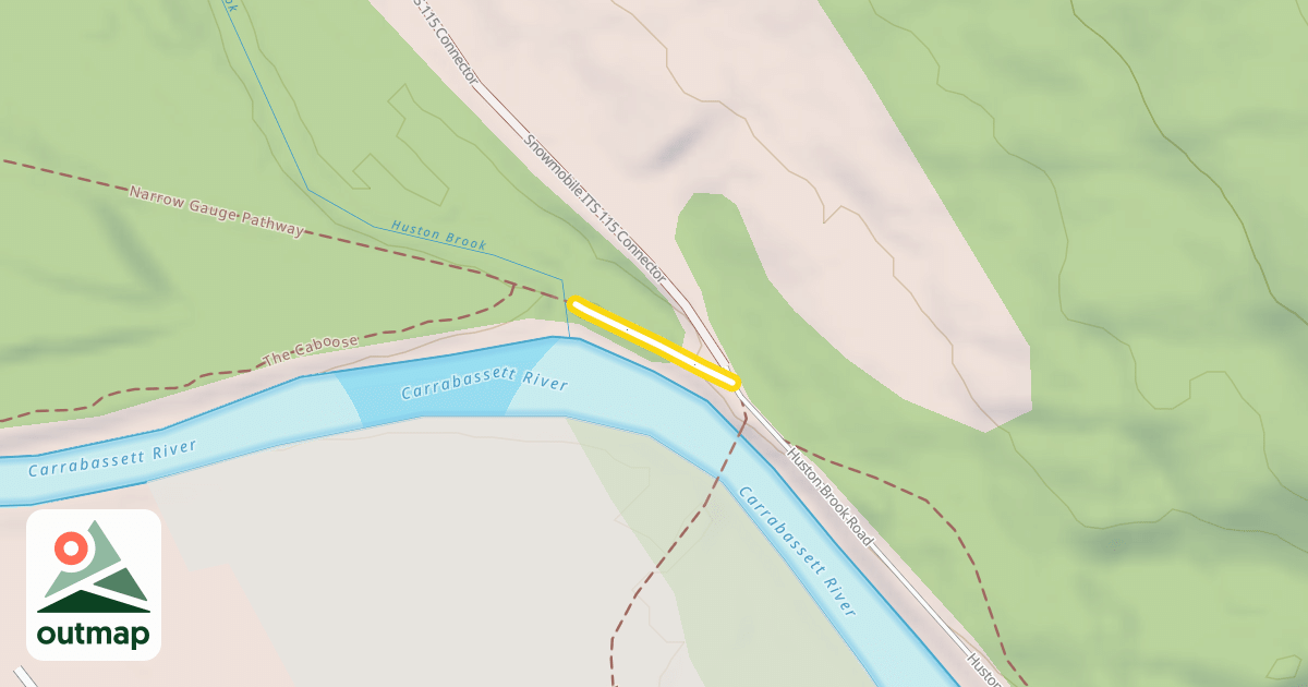 Map of Narrow Gauge Pathway