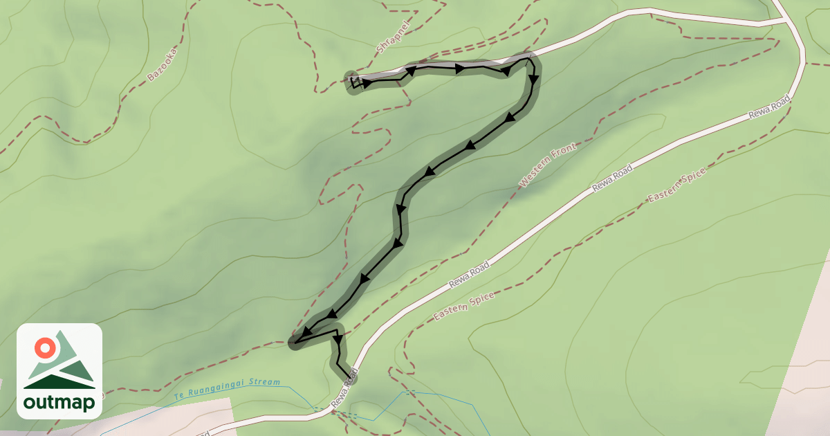 Map of B's Track
