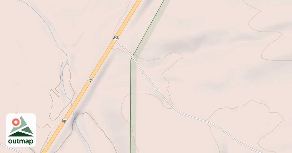 Map of USFS Motor Vehicle Use Map Roads {75C1AFD1-65D2-48AF-85C1-135071D3016B}