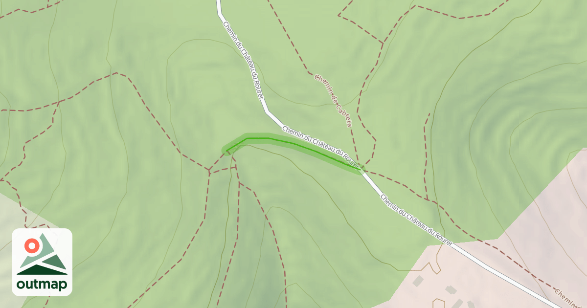 Map of Chemin du Haut Rouret