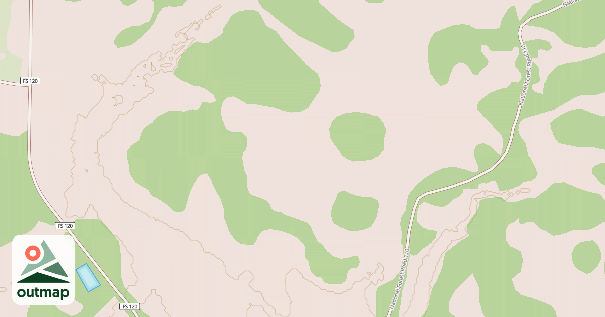 Map of USFS Motor Vehicle Use Map Roads {38C72F08-79D3-44AA-82D8-6DC6B58B617B}