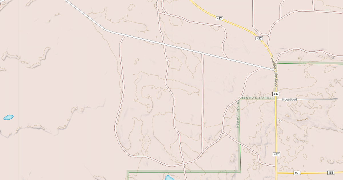 Map preview of CORNELL LAKE