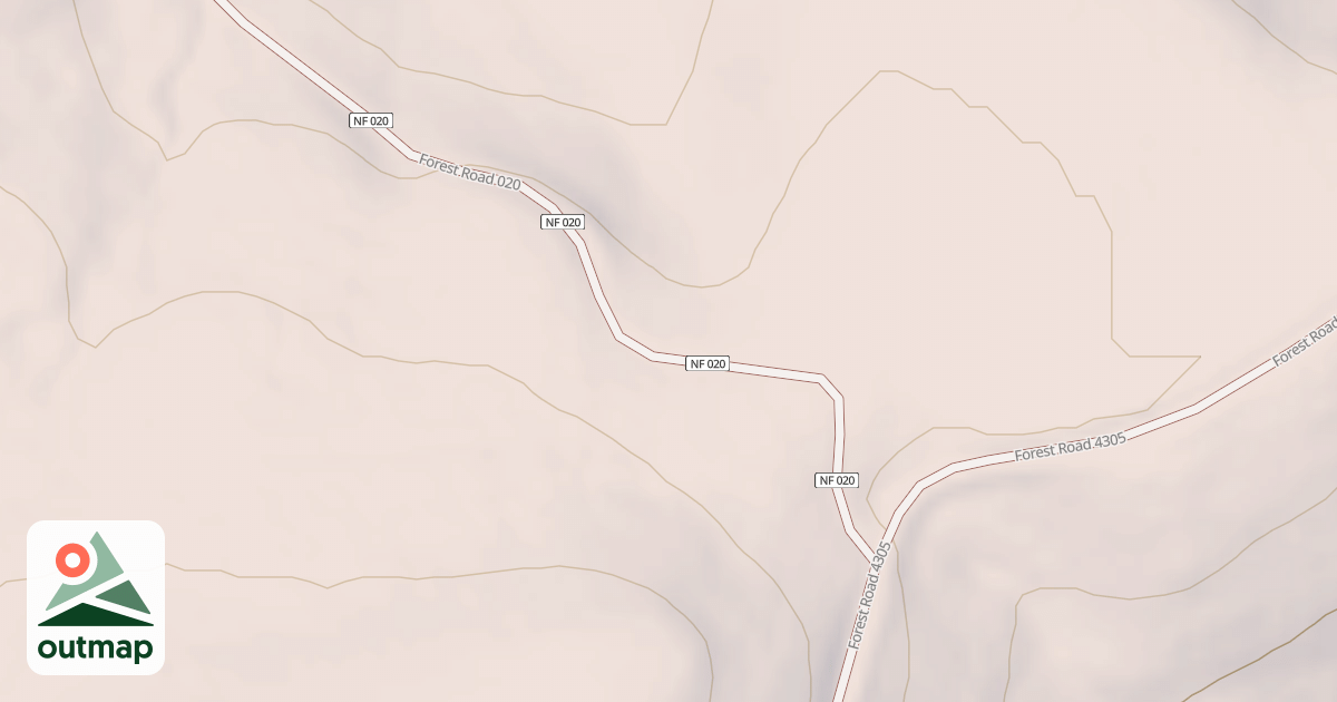 Map of USFS National Forest System Roads {E09028D0-E7D9-4F60-9F68-A3FF9FFCE0D7}