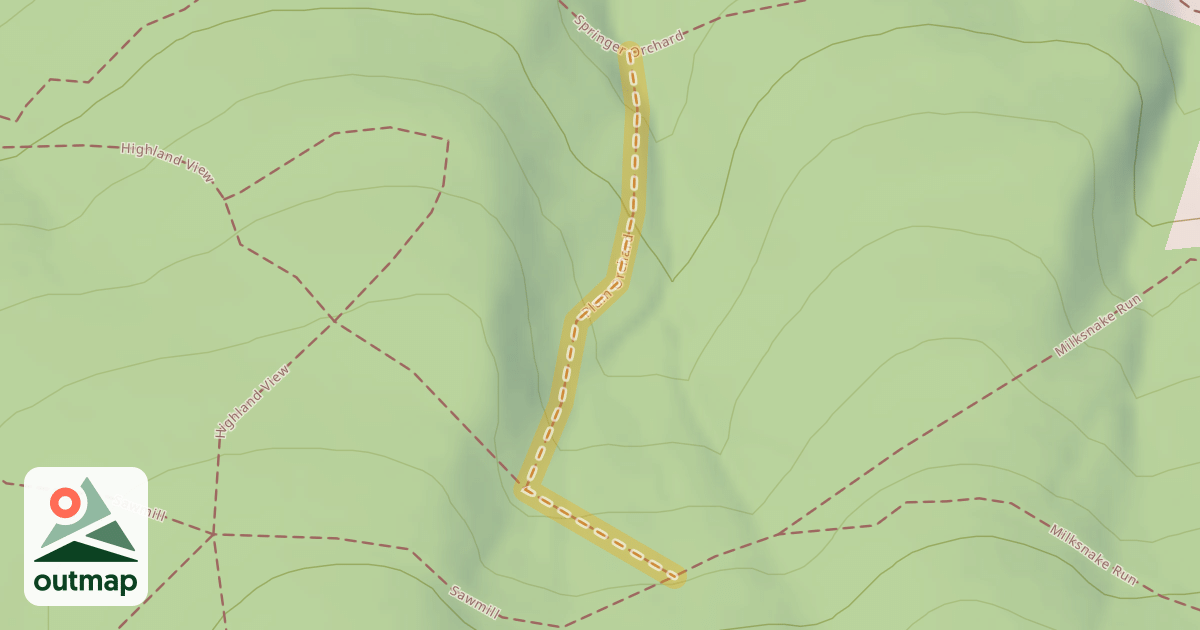 Map of Plum Orchard