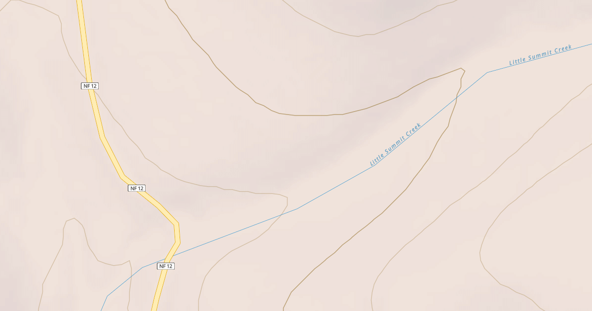 Map preview of USFS National Forest System Roads {BEEADD62-57D4-4E06-8159-30039928F47A}