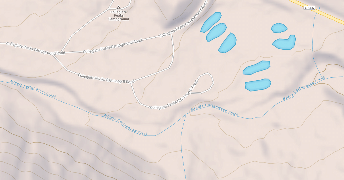 Map preview of COLLEGIATE PEAKS C.G. LOOP C