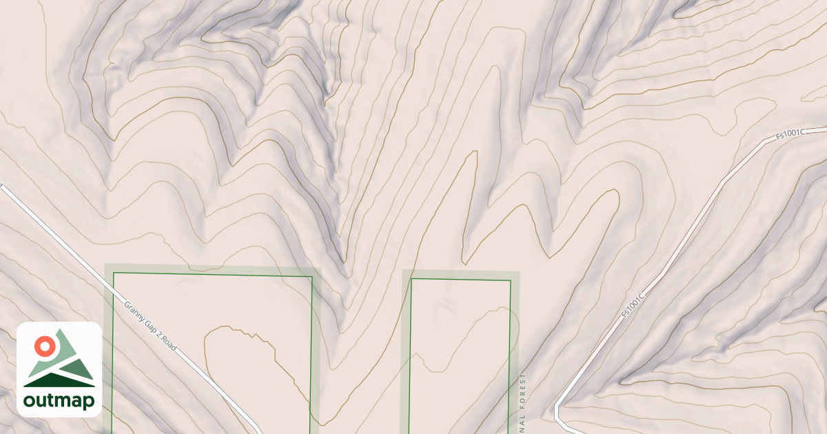 Map of USFS Motor Vehicle Use Map Roads {F047293F-3721-451E-9693-A8A95F981AC4}