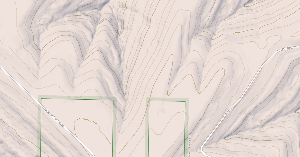 Map preview of USFS Motor Vehicle Use Map Roads {F047293F-3721-451E-9693-A8A95F981AC4}