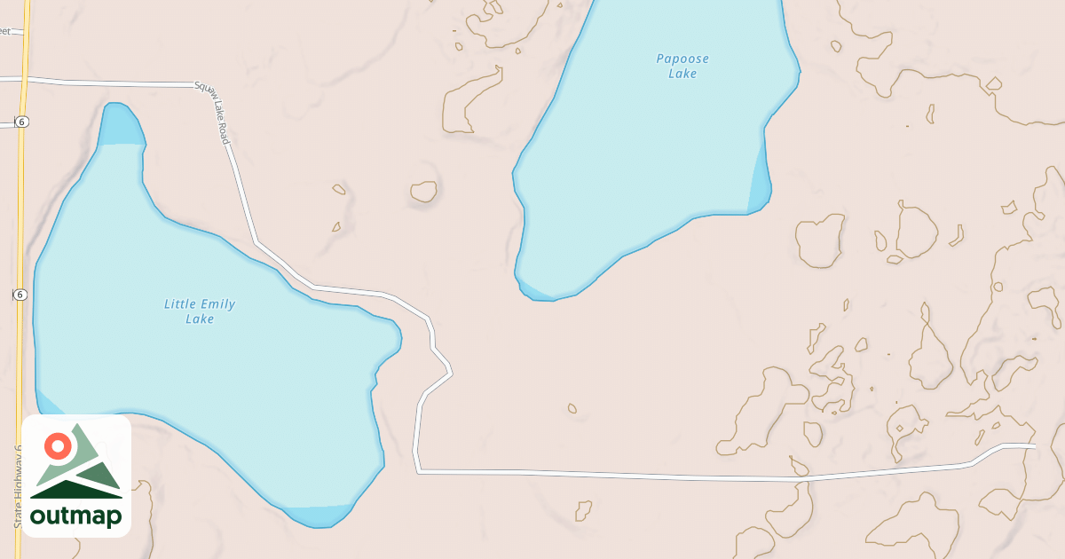 Map of Emily/Outing Trail