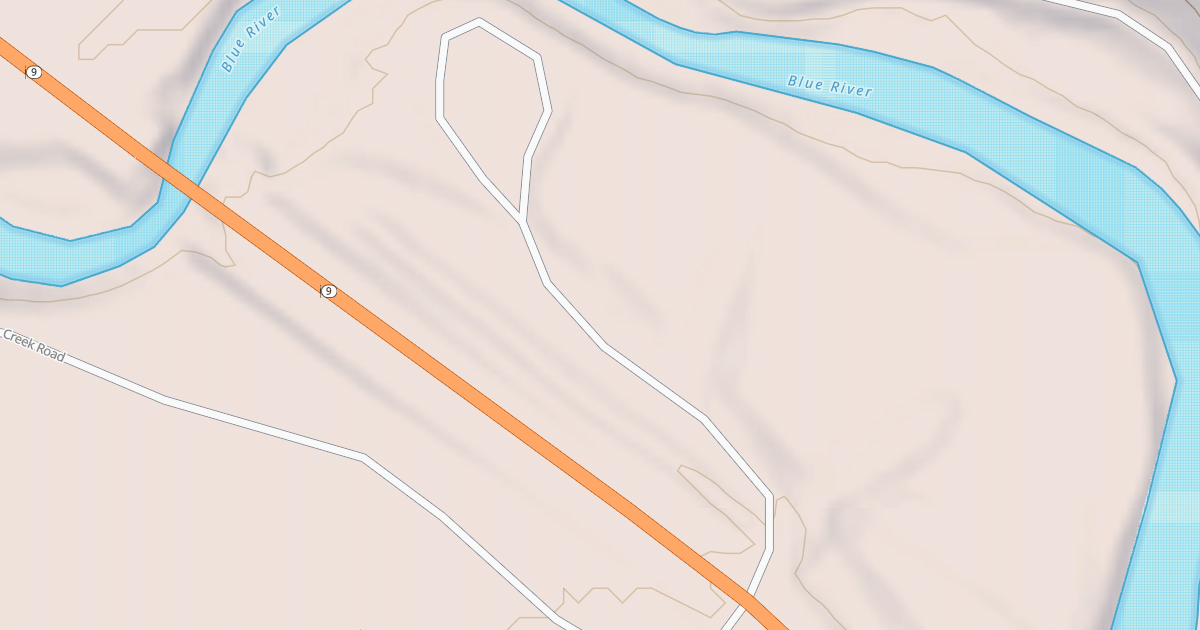 Map preview of COLUMBINE LANDING