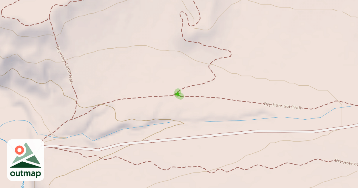 Map of Side Betty Trail