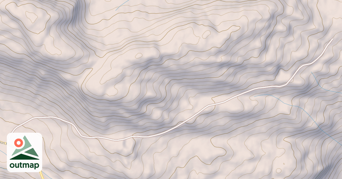 Map of USFS National Forest System Roads {4FE3EB4A-4956-4B04-A976-F10E37D99ECF}